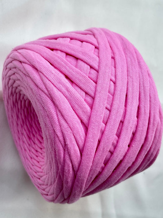 T-Shirt Yarn (200g) - Deep Pink