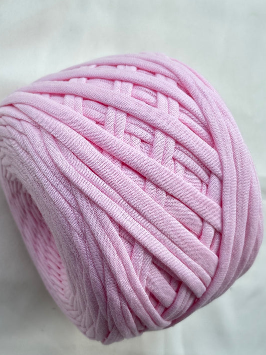 T-Shirt Yarn (200g) - Baby Pink