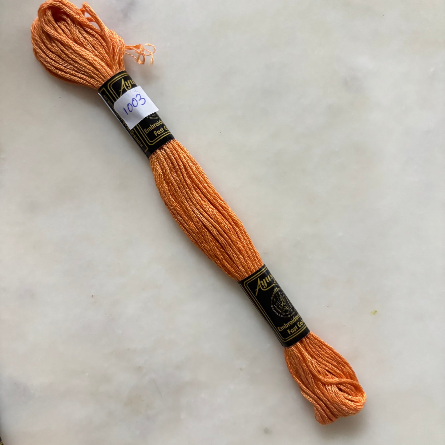 Embroidery Threads - Orange Hues