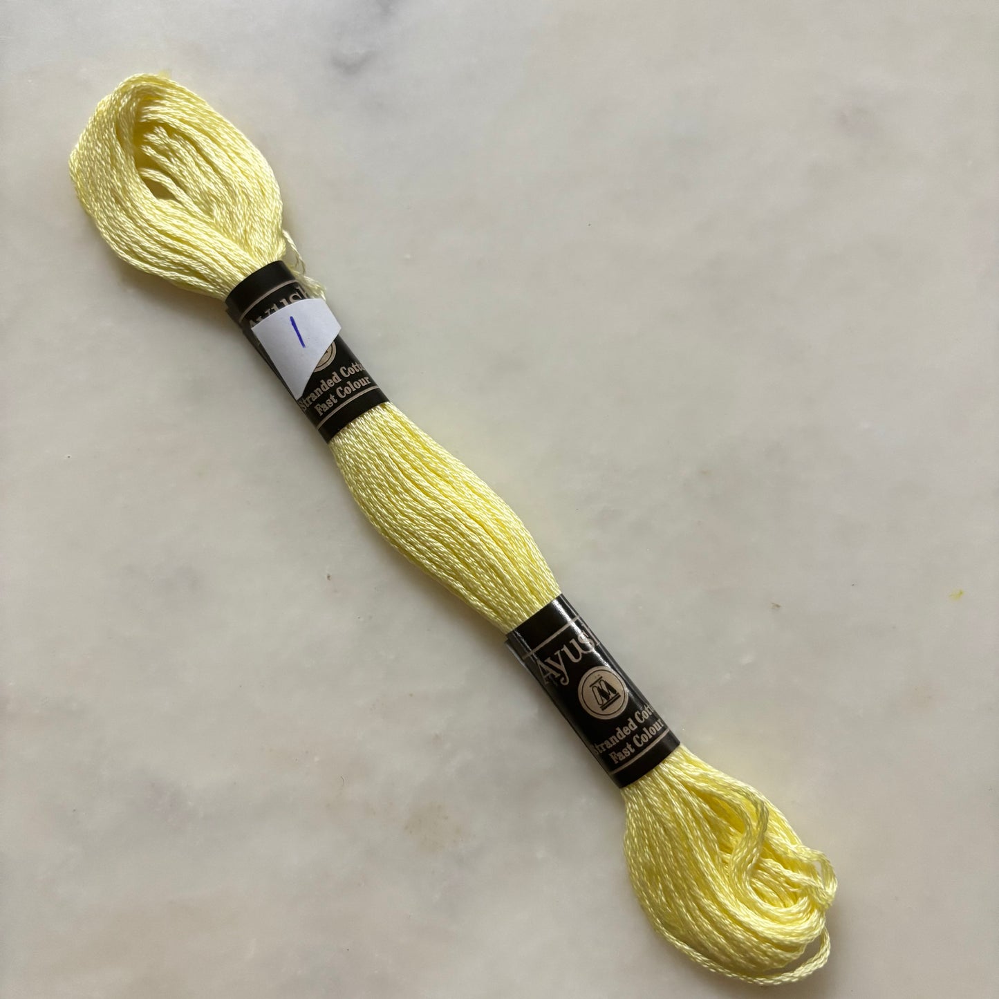 Embroidery Threads - Yellow Hues