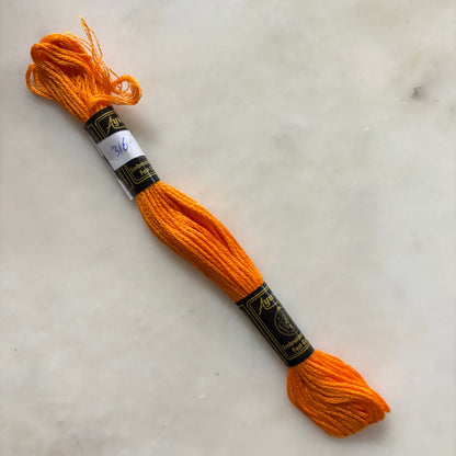 Embroidery Threads - Orange Hues