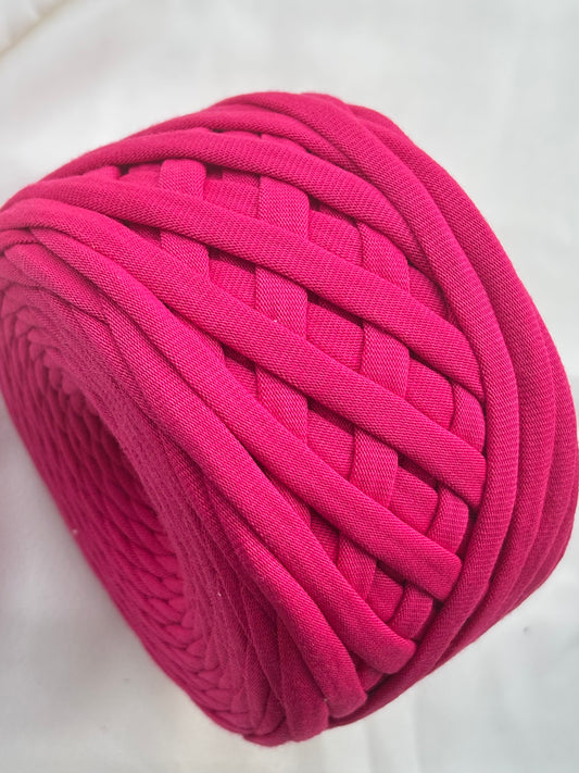 T-Shirt Yarn (200g) - Rani Pink