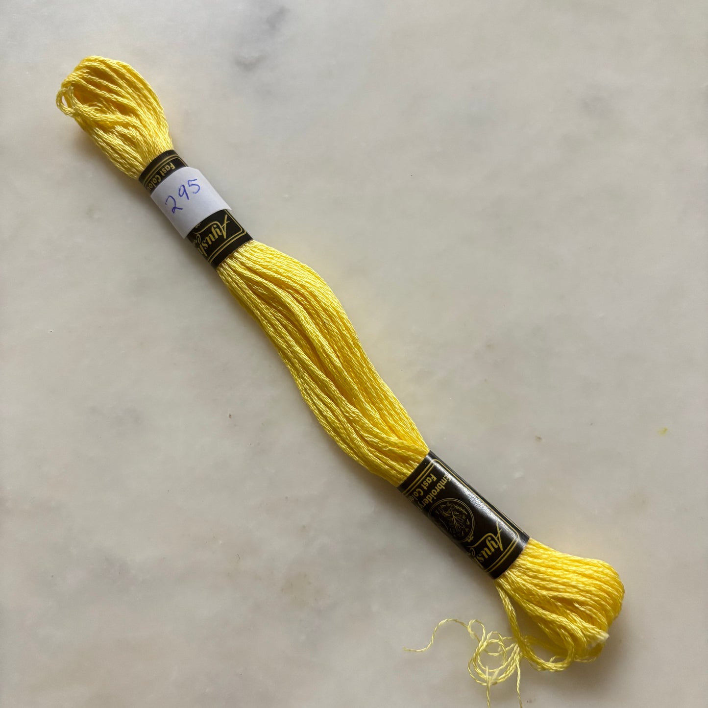 Embroidery Threads - Yellow Hues