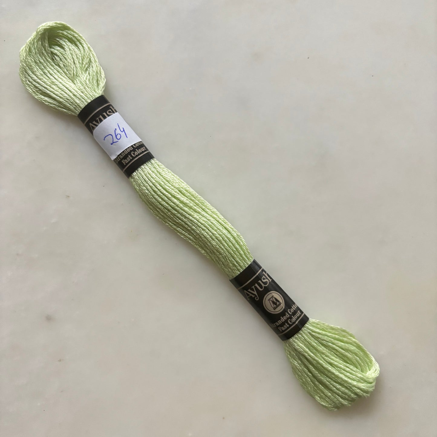 Embroidery Threads - Green Hues I