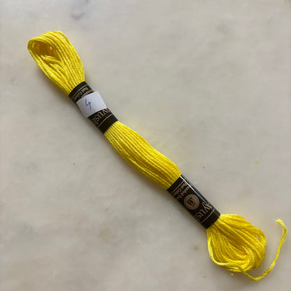 Embroidery Threads - Yellow Hues